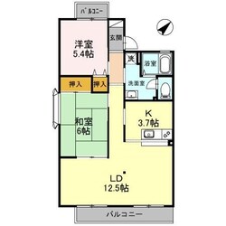 加古川駅 徒歩30分 2階の物件間取画像